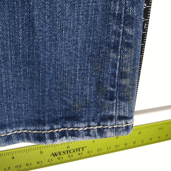 Silver Suki Surplus Boot Cut Jeans Women's 27 Flap Pockets Stretch Low Rise B822 - Picture 6 of 13